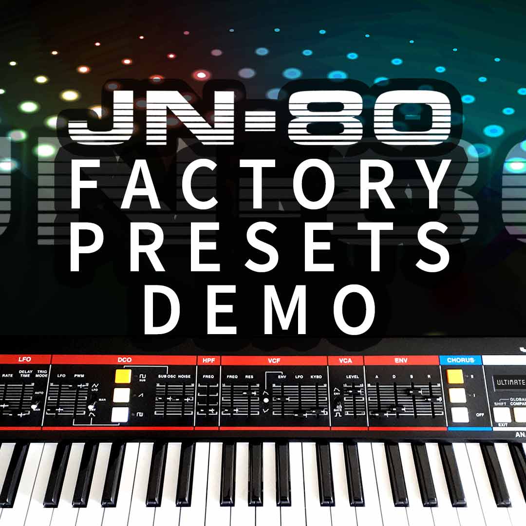 Behringer JN-80 Factory Preset Sounds